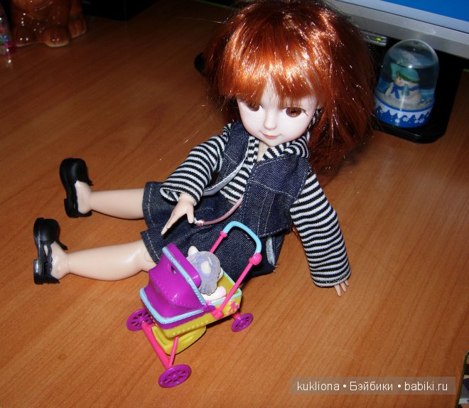 Аурелия осваивается дома.Кукла Звездочка Baby girl | Бэйбики Аурелия осваивается дома.Кукла Звездочка Baby girl