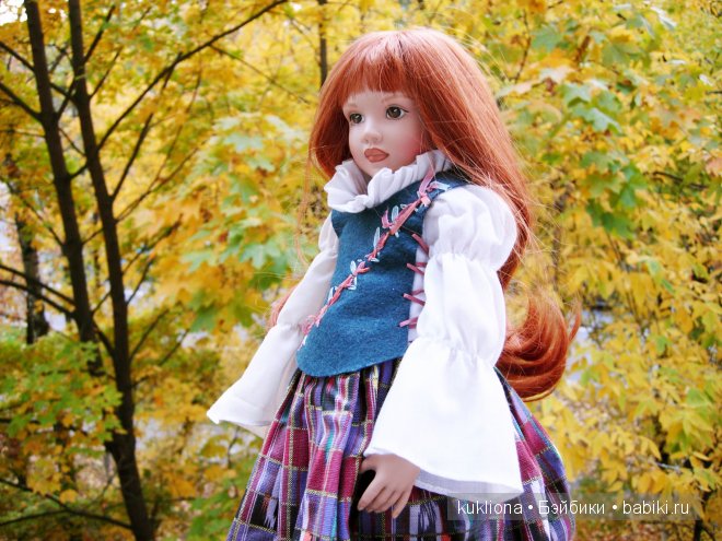 Осень Хелен Киш. Четыре сезона. The Four Seasons Dolls by Helen Kish