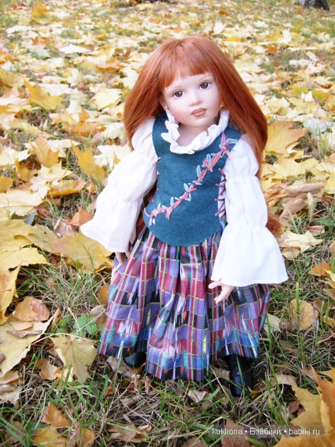 Осень Хелен Киш. Четыре сезона. The Four Seasons Dolls by Helen Kish (фото 5)