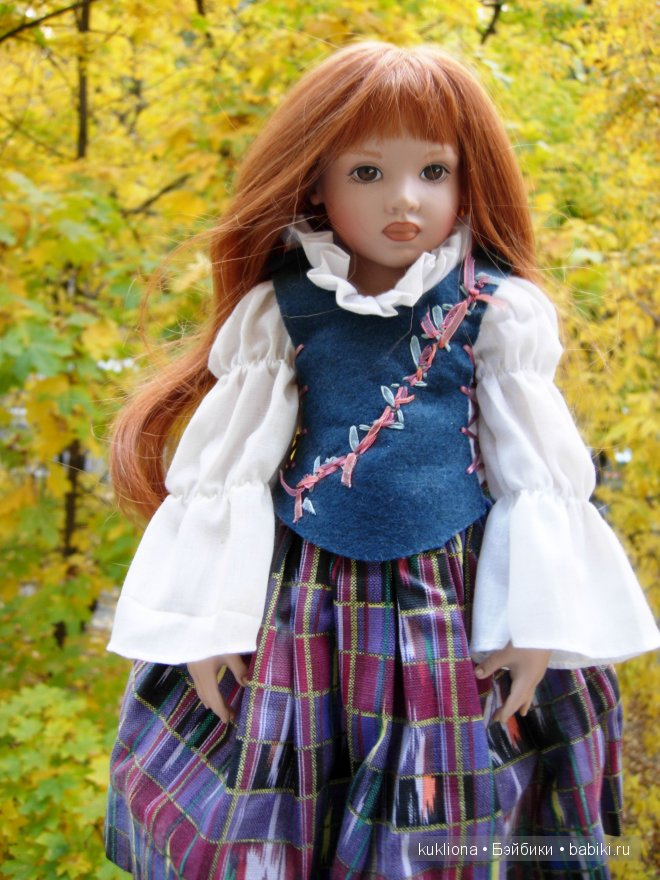 Осень Хелен Киш. Четыре сезона. The Four Seasons Dolls by Helen Kish