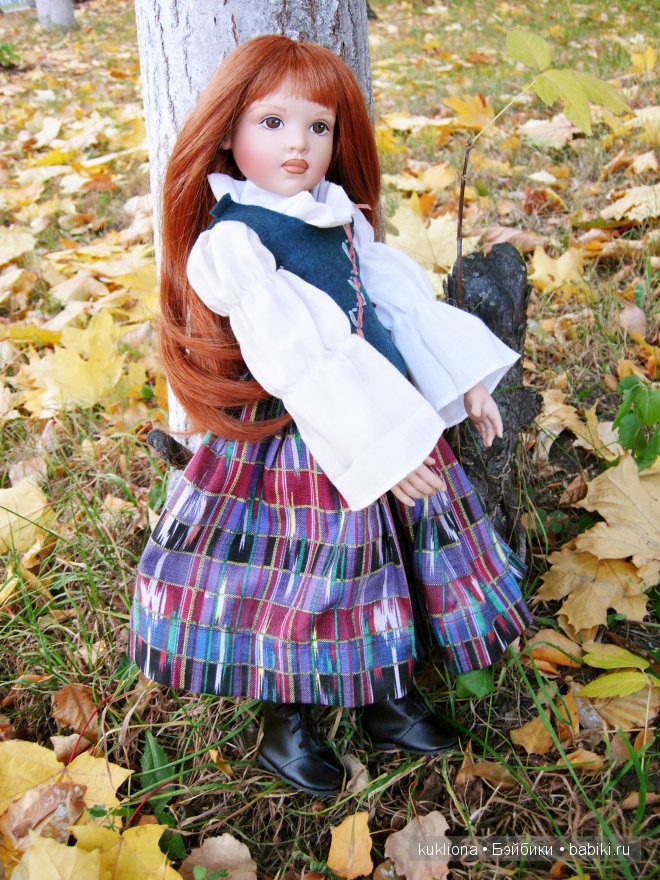 Осень Хелен Киш. Четыре сезона. The Four Seasons Dolls by Helen Kish