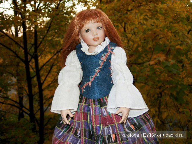 Осень Хелен Киш. Четыре сезона. The Four Seasons Dolls by Helen Kish