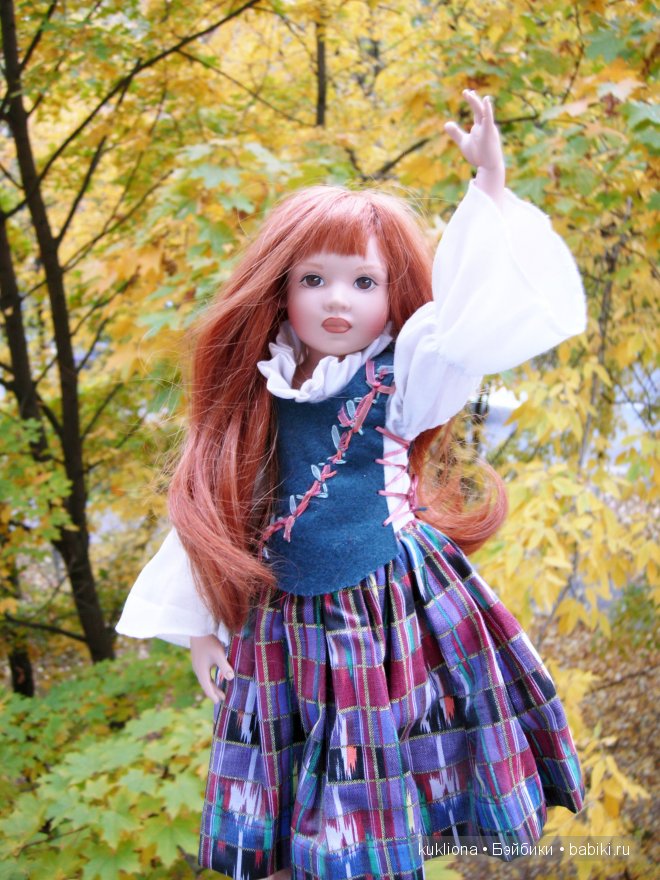 Осень Хелен Киш. Четыре сезона. The Four Seasons Dolls by Helen Kish