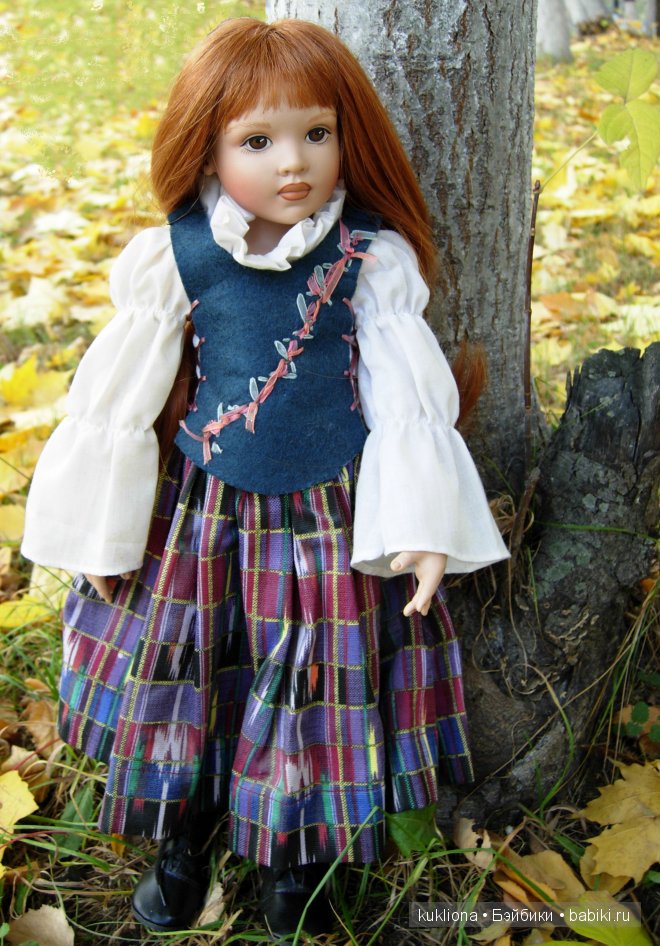 Осень Хелен Киш. Четыре сезона. The Four Seasons Dolls by Helen Kish