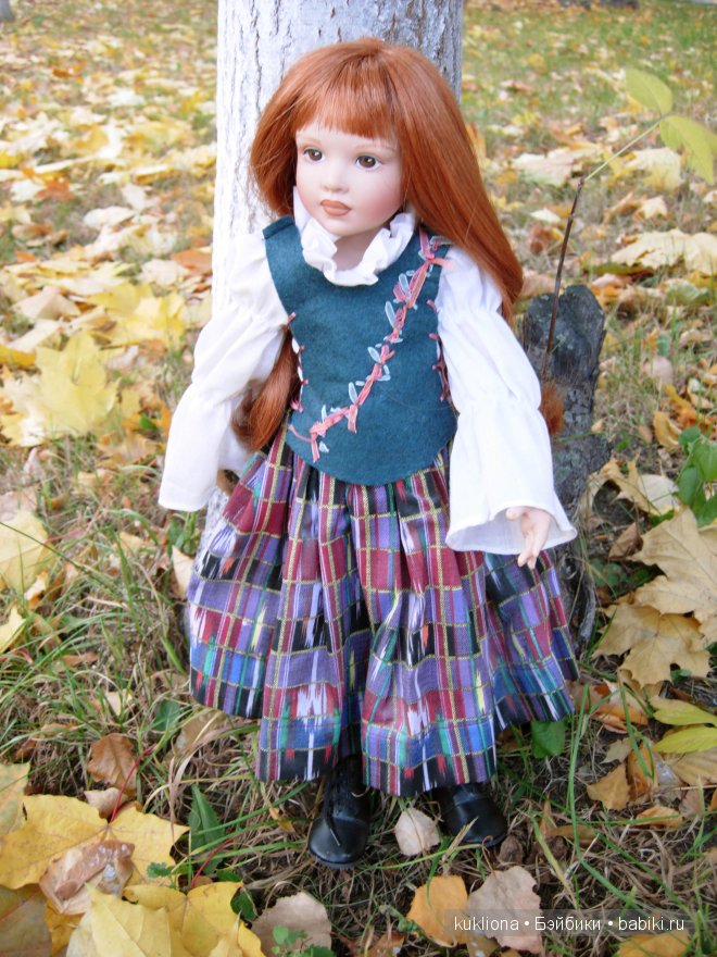 Осень Хелен Киш. Четыре сезона. The Four Seasons Dolls by Helen Kish (фото 7)