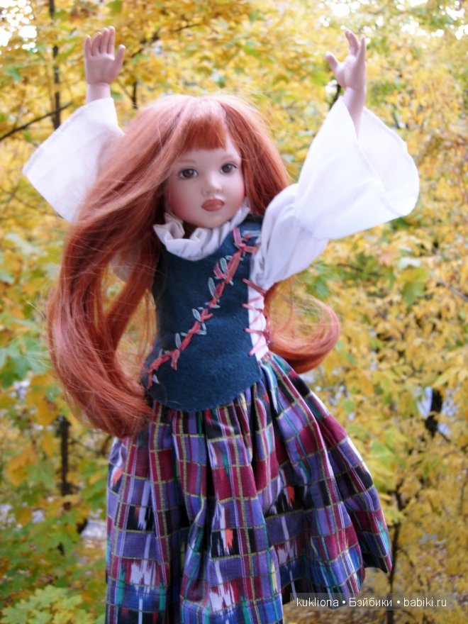 Осень Хелен Киш. Четыре сезона. The Four Seasons Dolls by Helen Kish