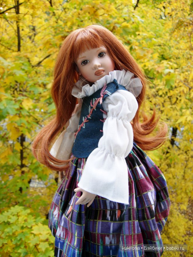 Осень Хелен Киш. Четыре сезона. The Four Seasons Dolls by Helen Kish