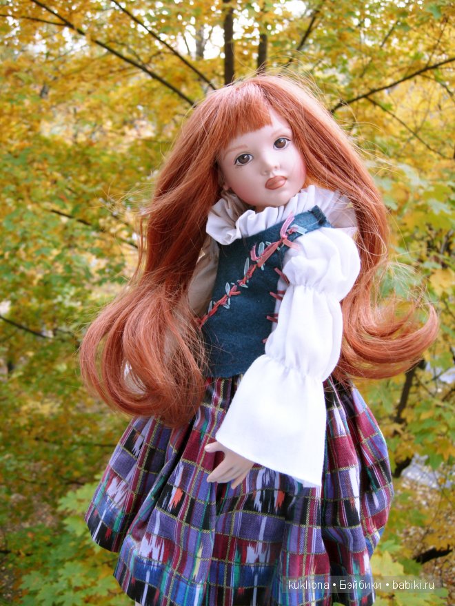 Осень Хелен Киш. Четыре сезона. The Four Seasons Dolls by Helen Kish