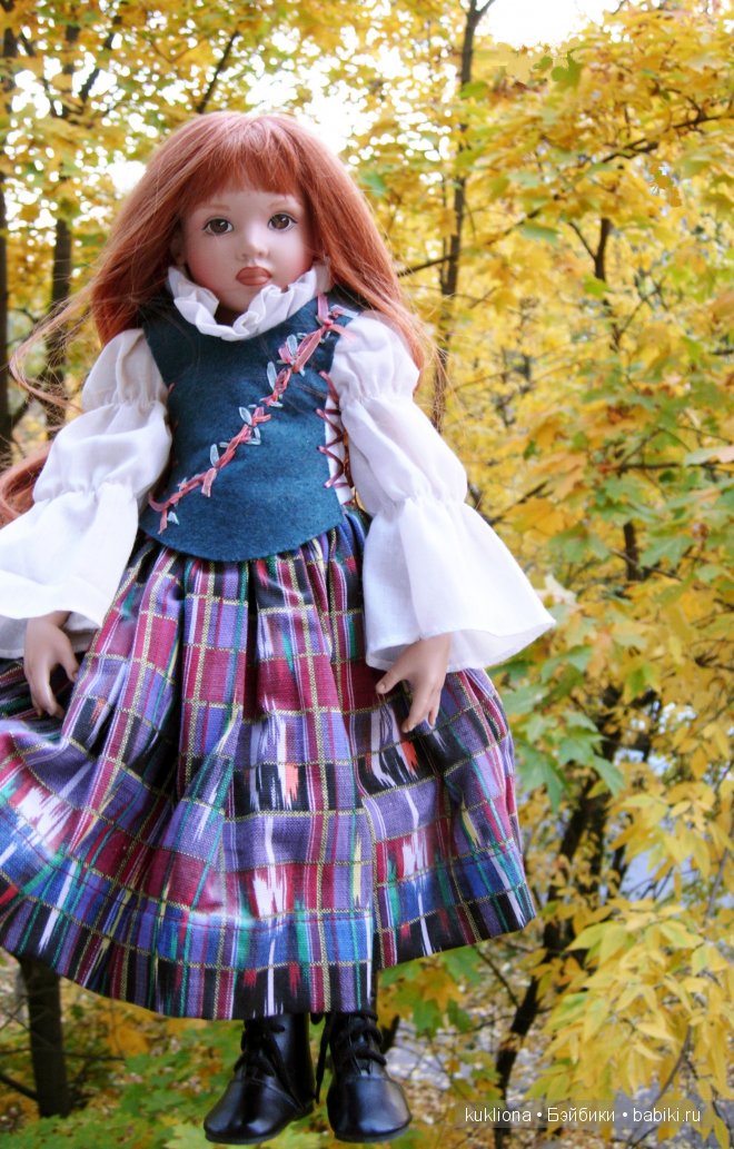 Осень Хелен Киш. Четыре сезона. The Four Seasons Dolls by Helen Kish