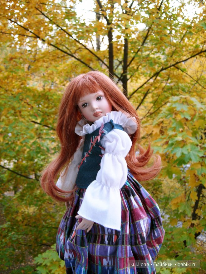 Осень Хелен Киш. Четыре сезона. The Four Seasons Dolls by Helen Kish