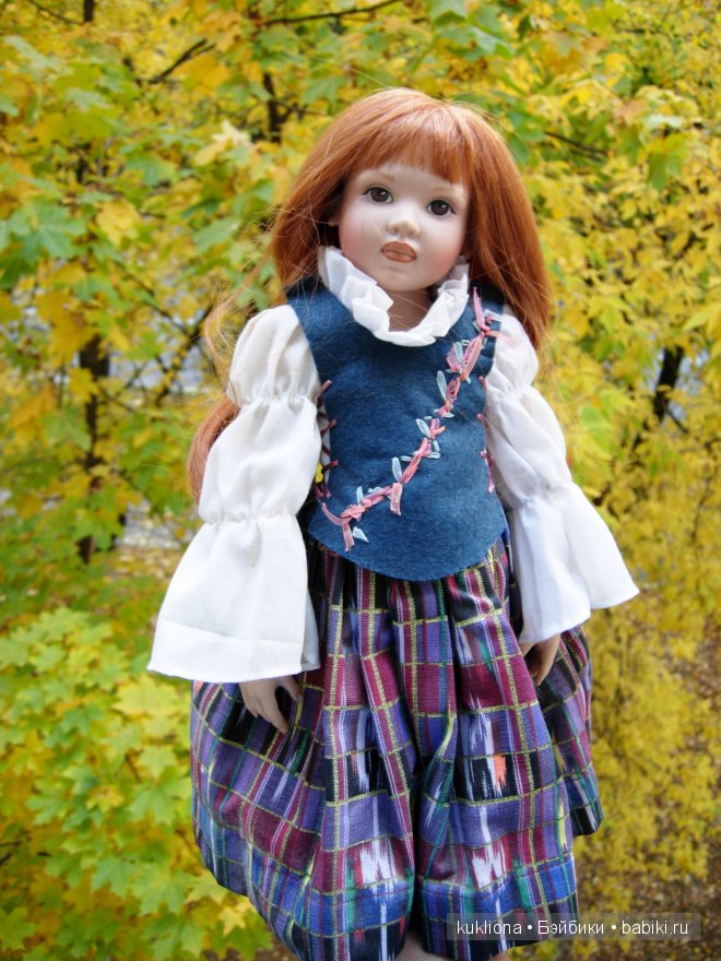 Осень Хелен Киш. Четыре сезона. The Four Seasons Dolls by Helen Kish