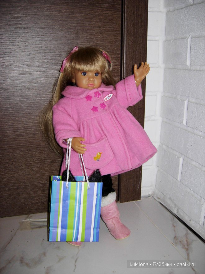 Как Марейка папе подарок на день рождения выбирала.Кукла Mareike Kidz‘n’Cats, Sonja Hartmann