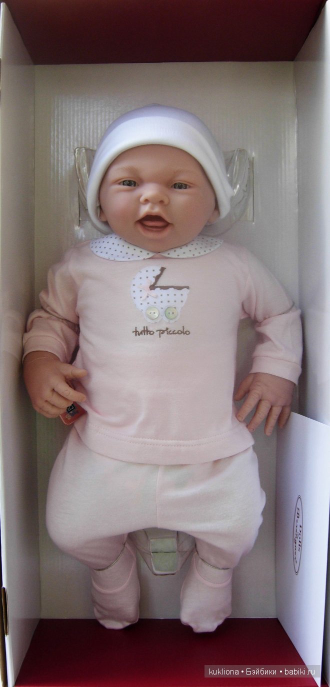 А мне подарили, мне подарили... Кукла Валентина, коллекция Bebe Real Collection Berenguer