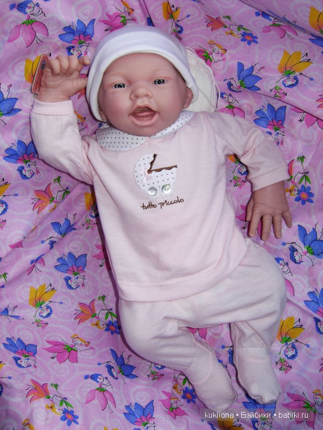 А мне подарили, мне подарили... Кукла Валентина, коллекция Bebe Real Collection Berenguer (фото 8)