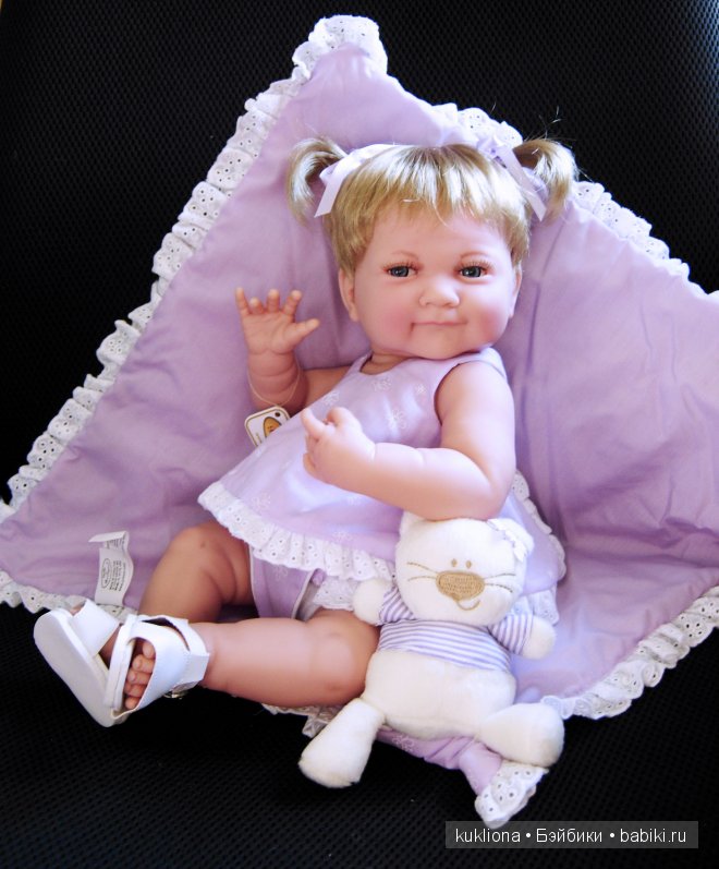 А мне подарили, мне подарили... Кукла Изабелла с котенком Беренджер