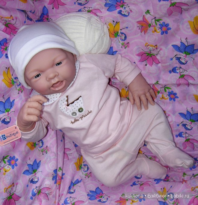 А мне подарили, мне подарили... Кукла Валентина, коллекция Bebe Real Collection Berenguer