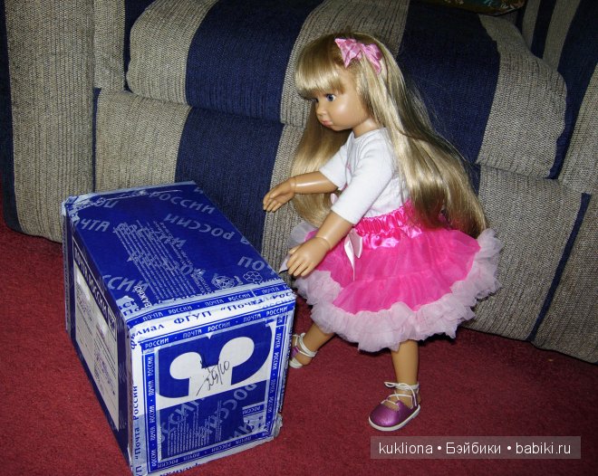 Как Марейка посылку открывала. Кукла Mareike Kidz‘n’Cats, Sonja Hartmann (фото 4)
