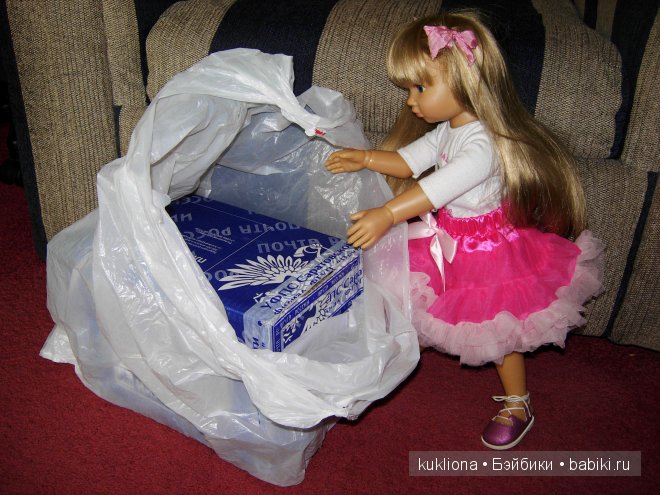 Как Марейка посылку открывала. Кукла Mareike Kidz‘n’Cats, Sonja Hartmann (фото 2)