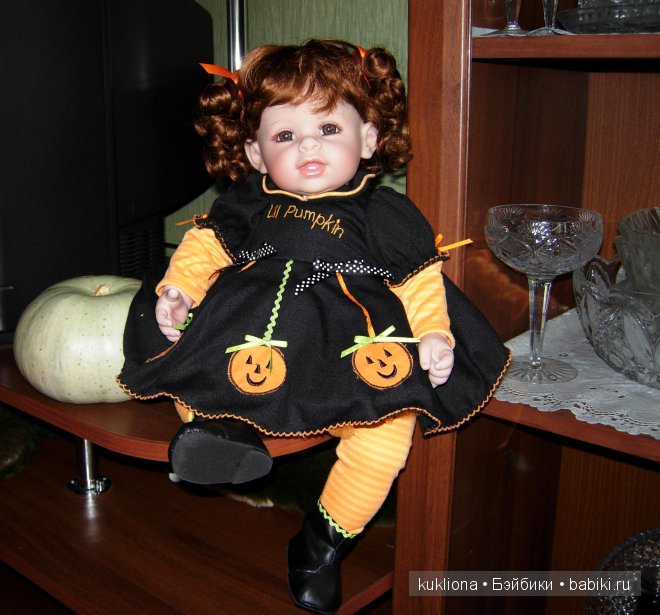 Адора Тыковка. Кукла Adora Jolly Jack-O-Lantem
