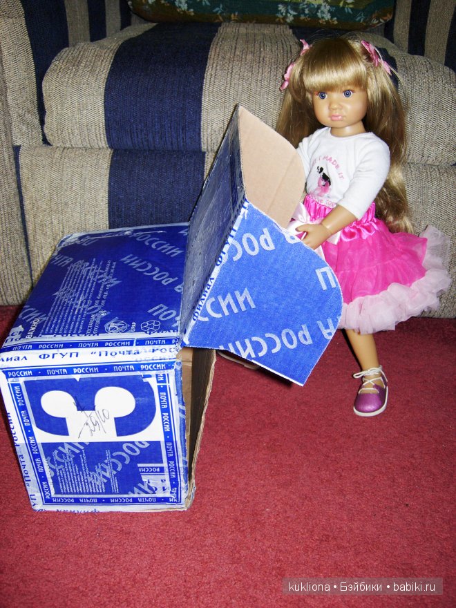 Как Марейка посылку открывала. Кукла Mareike Kidz‘n’Cats, Sonja Hartmann (фото 5)