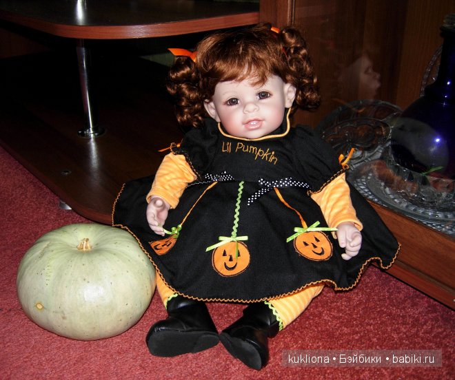 Адора Тыковка. Кукла Adora Jolly Jack-O-Lantem