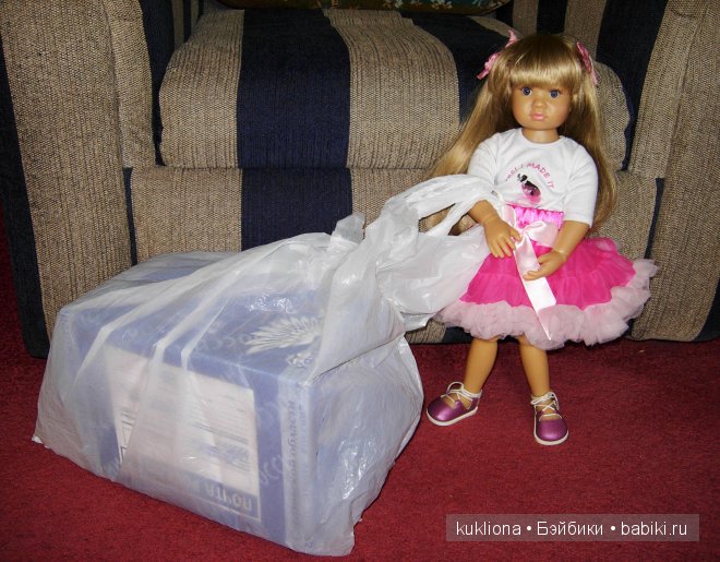 Как Марейка посылку открывала. Кукла Mareike Kidz‘n’Cats, Sonja Hartmann