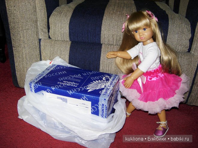 Как Марейка посылку открывала. Кукла Mareike Kidz‘n’Cats, Sonja Hartmann (фото 3)