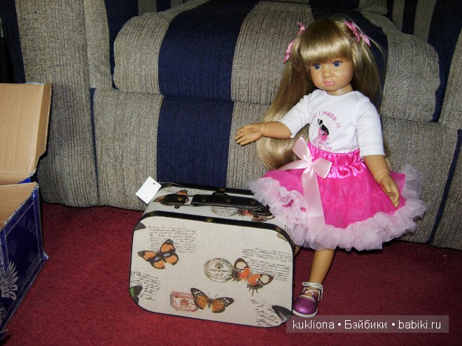 Как Марейка посылку открывала. Кукла Mareike Kidz‘n’Cats, Sonja Hartmann (фото 7)