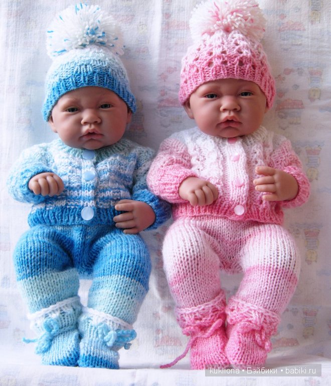 Меланжевые одежки для маленькой крошки.Куклы от Антонио Хуан Antonio Juan