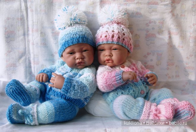 Меланжевые одежки для маленькой крошки.Куклы от Антонио Хуан Antonio Juan