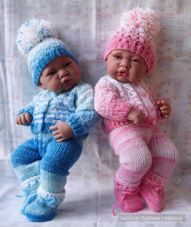 Меланжевые одежки для маленькой крошки.Куклы от Антонио Хуан Antonio Juan