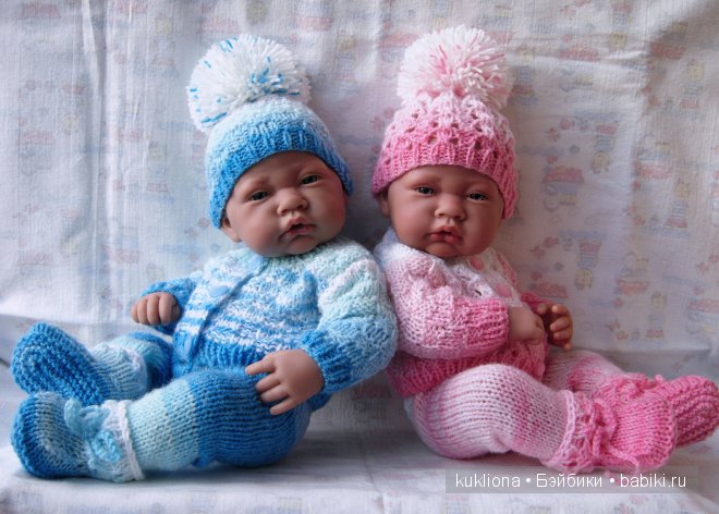 Меланжевые одежки для маленькой крошки.Куклы от Антонио Хуан Antonio Juan