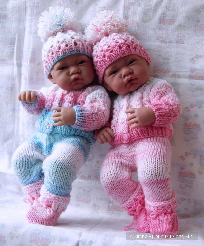 Меланжевые одежки для маленькой крошки.Куклы от Антонио Хуан Antonio Juan