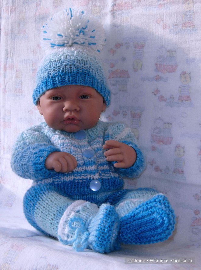 Меланжевые одежки для маленькой крошки.Куклы от Антонио Хуан Antonio Juan (фото 2)