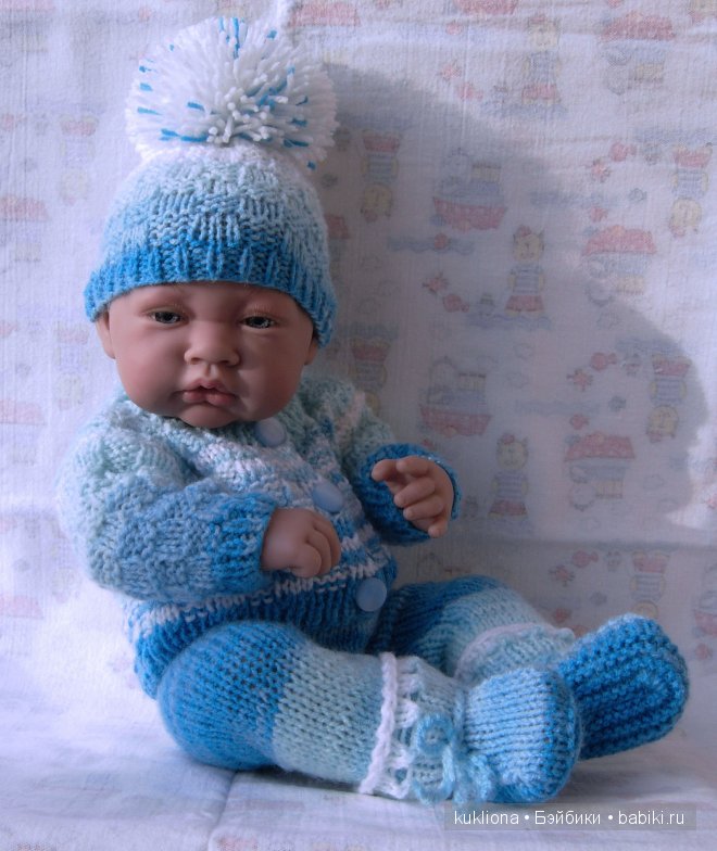 Меланжевые одежки для маленькой крошки.Куклы от Антонио Хуан Antonio Juan