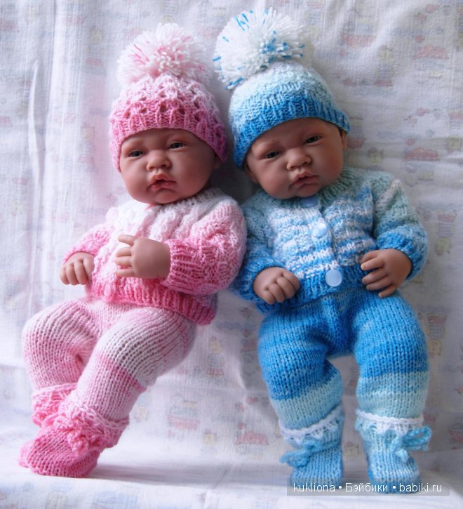 Меланжевые одежки для маленькой крошки.Куклы от Антонио Хуан Antonio Juan