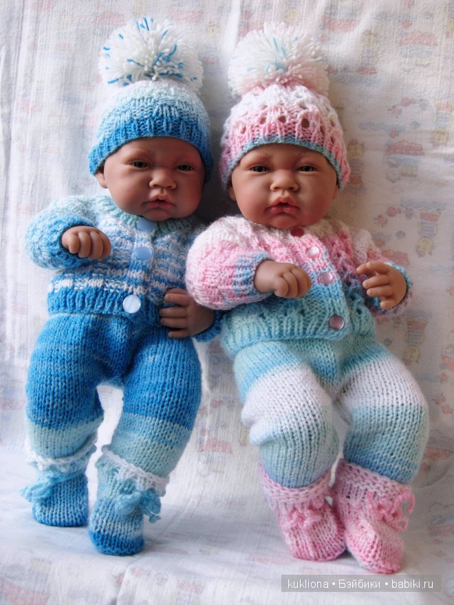 Меланжевые одежки для маленькой крошки.Куклы от Антонио Хуан Antonio Juan (фото 10)