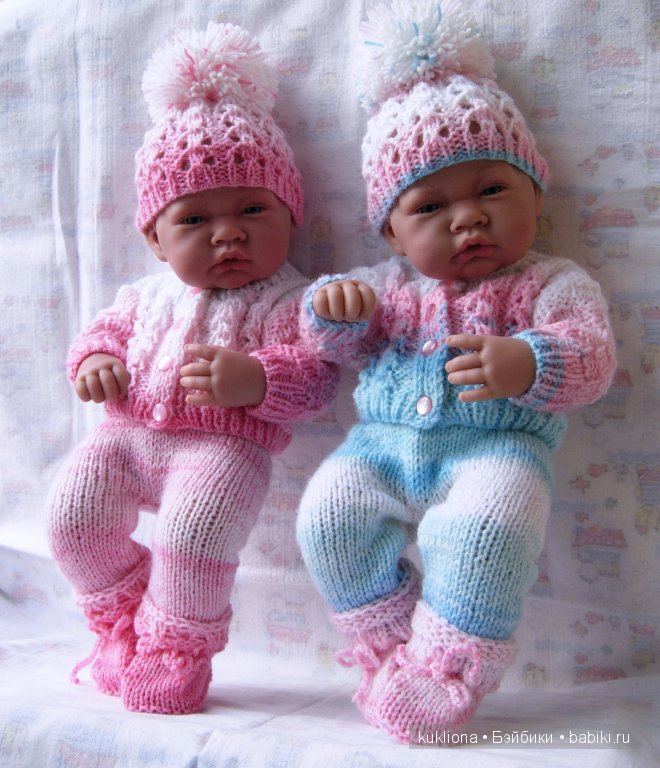 Меланжевые одежки для маленькой крошки.Куклы от Антонио Хуан Antonio Juan