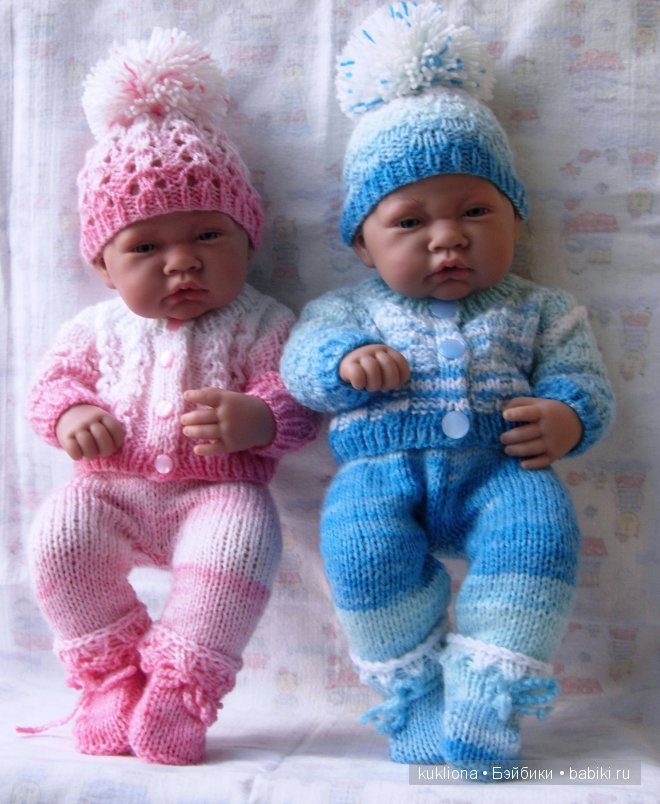 Меланжевые одежки для маленькой крошки.Куклы от Антонио Хуан Antonio Juan
