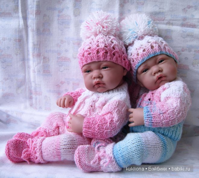 Меланжевые одежки для маленькой крошки.Куклы от Антонио Хуан Antonio Juan