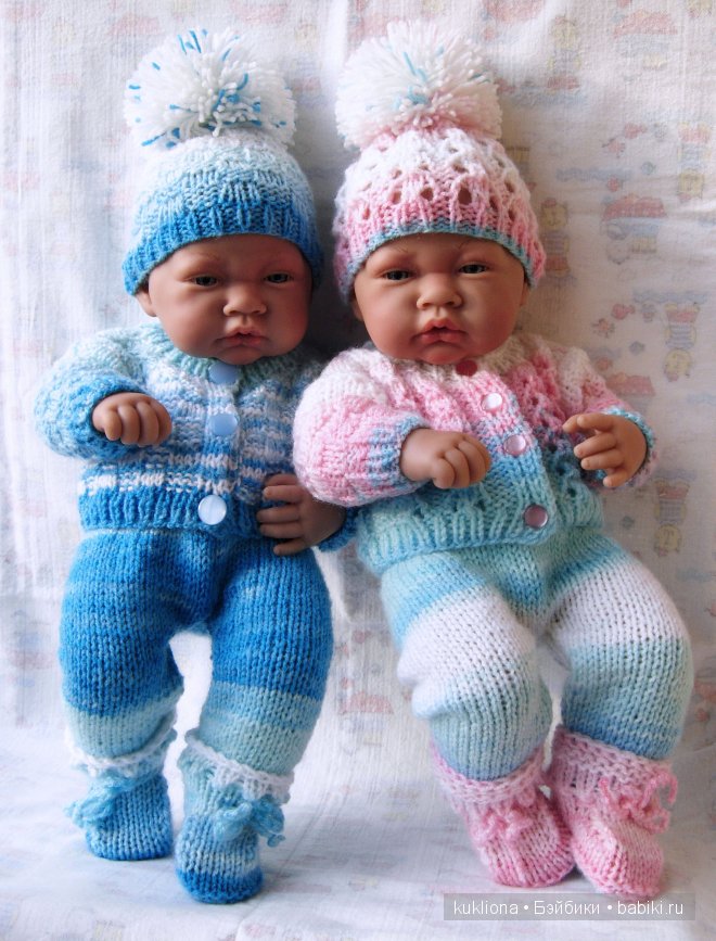 Меланжевые одежки для маленькой крошки.Куклы от Антонио Хуан Antonio Juan (фото 9)