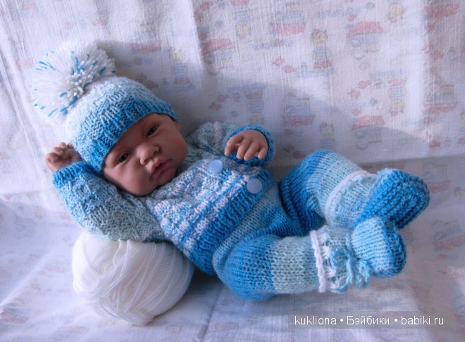 Меланжевые одежки для маленькой крошки.Куклы от Антонио Хуан Antonio Juan (фото 3)