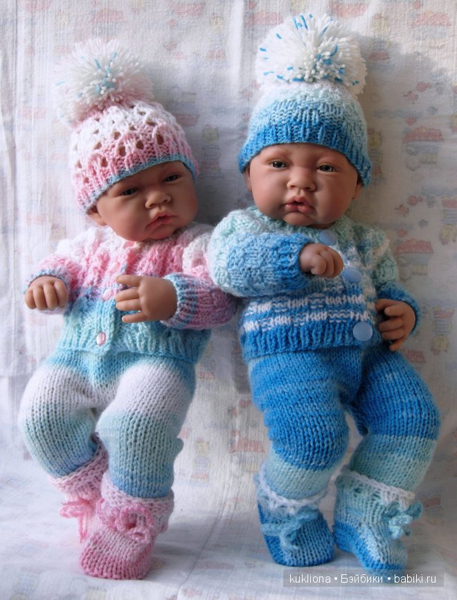 Меланжевые одежки для маленькой крошки.Куклы от Антонио Хуан Antonio Juan (фото 8)