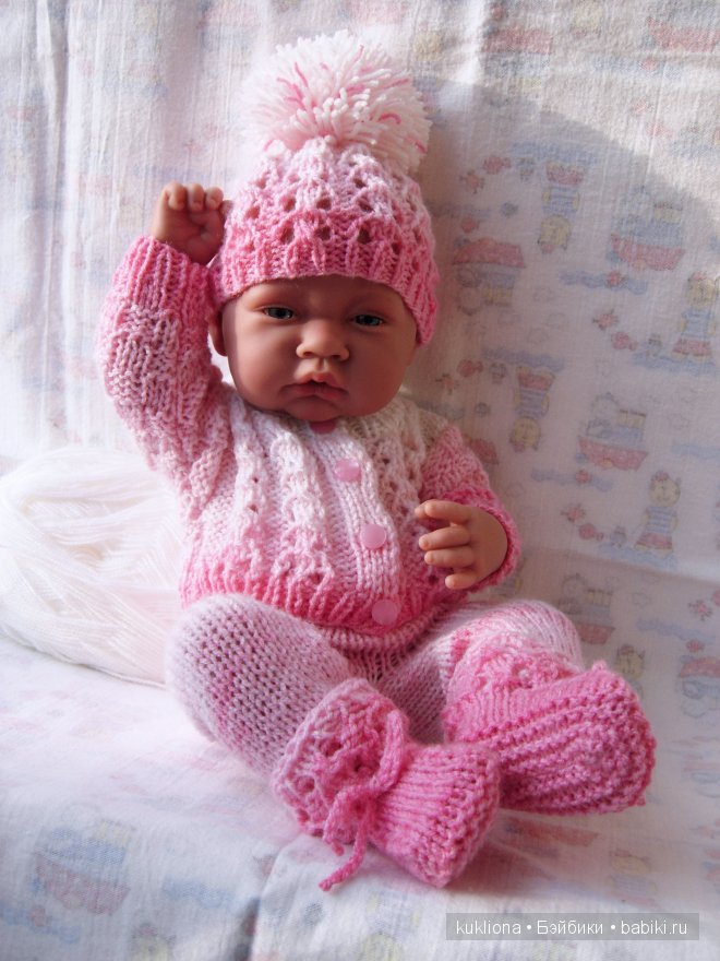 Меланжевые одежки для маленькой крошки.Куклы от Антонио Хуан Antonio Juan
