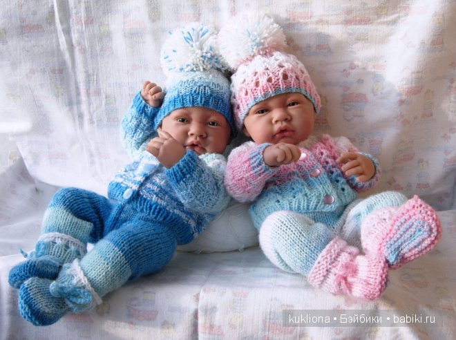 Меланжевые одежки для маленькой крошки.Куклы от Антонио Хуан Antonio Juan (фото 7)