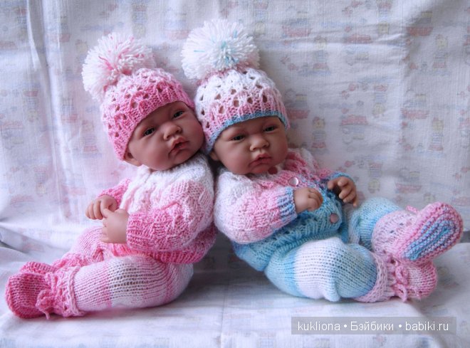 Меланжевые одежки для маленькой крошки.Куклы от Антонио Хуан Antonio Juan