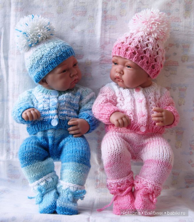 Меланжевые одежки для маленькой крошки.Куклы от Антонио Хуан Antonio Juan