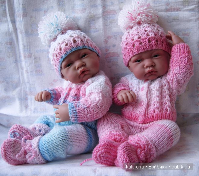 Меланжевые одежки для маленькой крошки.Куклы от Антонио Хуан Antonio Juan