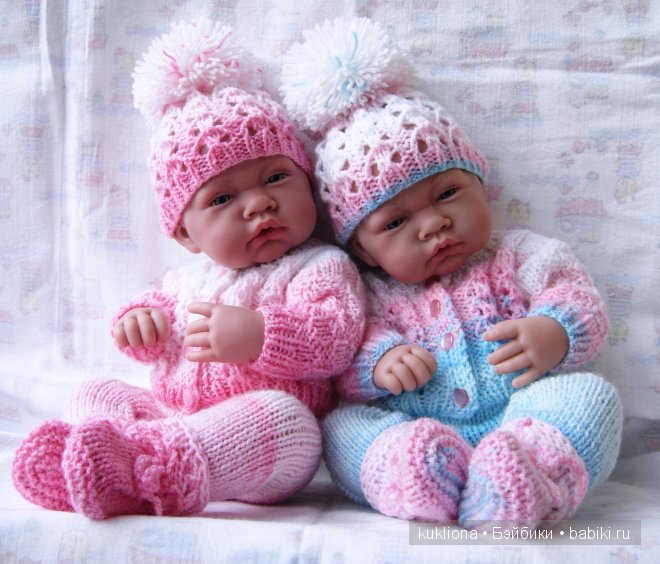Меланжевые одежки для маленькой крошки.Куклы от Антонио Хуан Antonio Juan
