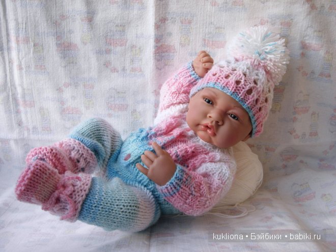 Меланжевые одежки для маленькой крошки.Куклы от Антонио Хуан Antonio Juan